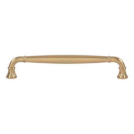 Atlas Homewares [A6014-WB] Die Cast Zinc Cabinet Pull Handle - Lanehurst Series - Oversized - Warm Brass Finish - 6 5/16" C/C - 6 15/16" L