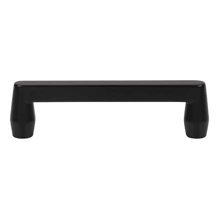 Atlas Homewares [A6051-BL] Die Cast Zinc Cabinet Pull Handle - Lannis Series - Standard Size - Matte Black Finish - 3 3/4" C/C - 4 5/16" L