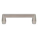 Atlas Homewares [A6051-BRN] Die Cast Zinc Cabinet Pull Handle - Lannis Series - Standard Size - Brushed Nickel Finish - 3 3/4" C/C - 4 5/16" L