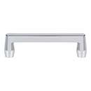 Atlas Homewares [A6051-CH] Die Cast Zinc Cabinet Pull Handle - Lannis Series - Standard Size - Polished Chrome Finish - 3 3/4" C/C - 4 5/16" L