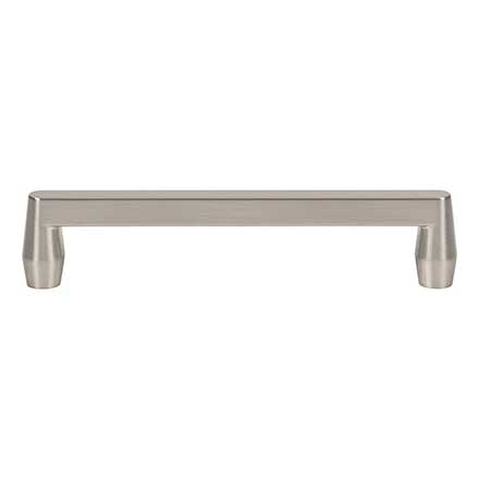 Atlas Homewares [A6052-BRN] Die Cast Zinc Cabinet Pull Handle - Lannis Series - Oversized - Brushed Nickel Finish - 5 1/16" C/C -5 5/8" L