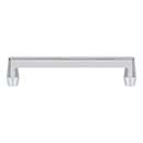 Atlas Homewares [A6052-CH] Die Cast Zinc Cabinet Pull Handle - Lannis Series - Oversized - Polished Chrome Finish - 5 1/16" C/C -5 5/8" L
