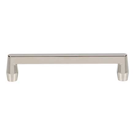 Atlas Homewares [A6052-PN] Die Cast Zinc Cabinet Pull Handle - Lannis Series - Oversized - Polished Nickel Finish - 5 1/16" C/C -5 5/8" L