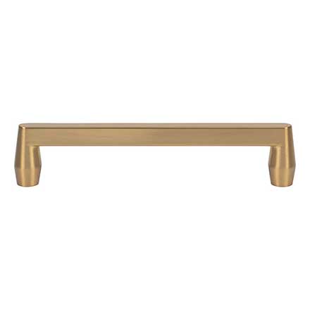 Atlas Homewares [A6052-WB] Die Cast Zinc Cabinet Pull Handle - Lannis Series - Oversized - Warm Brass Finish - 5 1/16" C/C -5 5/8" L