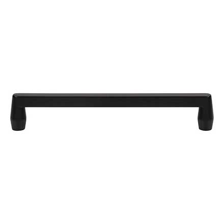 Atlas Homewares [A6053-BL] Die Cast Zinc Cabinet Pull Handle - Lannis Series - Oversized - Matte Black Finish - 6 5/16" C/C - 6 7/8" L