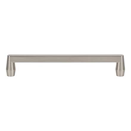 Atlas Homewares [A6053-BRN] Die Cast Zinc Cabinet Pull Handle - Lannis Series - Oversized - Brushed Nickel Finish - 6 5/16" C/C - 6 7/8" L