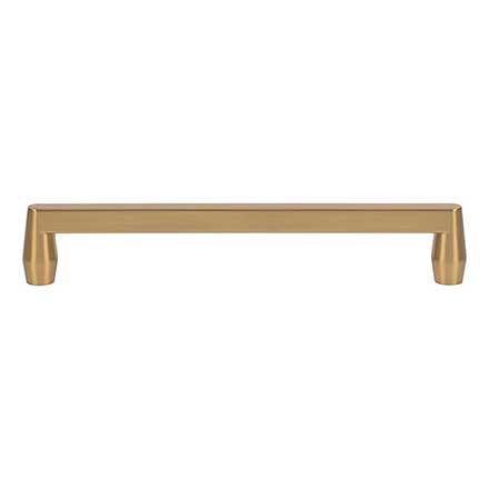 Atlas Homewares [A6053-WB] Die Cast Zinc Cabinet Pull Handle - Lannis Series - Oversized - Warm Brass Finish - 6 5/16" C/C - 6 7/8" L