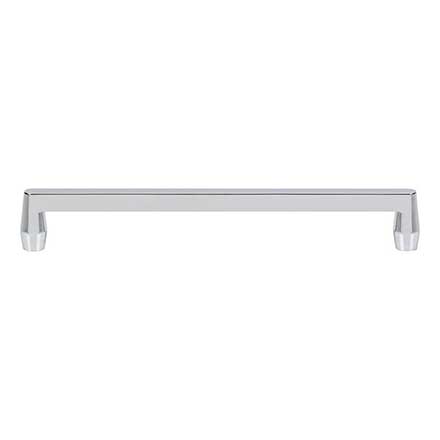 Atlas Homewares [A6054-CH] Die Cast Zinc Cabinet Pull Handle - Lannis Series - Oversized - Polished Chrome Finish - 7 9/16" C/C - 8 1/8" L