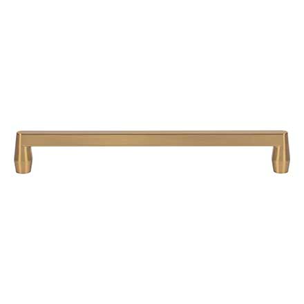 Atlas Homewares [A6054-WB] Die Cast Zinc Cabinet Pull Handle - Lannis Series - Oversized - Warm Brass Finish - 7 9/16" C/C - 8 1/8" L