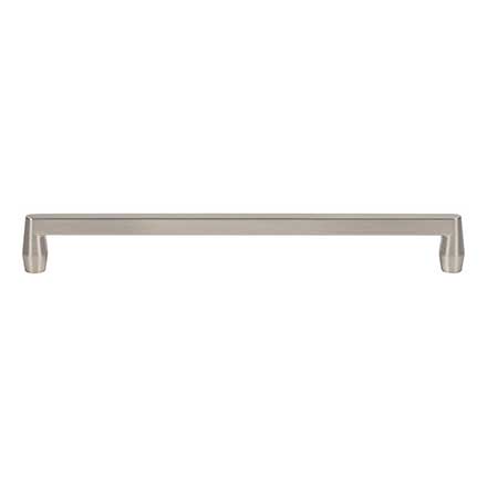 Atlas Homewares [A6055-BRN] Die Cast Zinc Cabinet Pull Handle - Lannis Series - Oversized - Brushed Nickel Finish - 8 13/16" C/C - 9 3/8" L