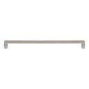 Atlas Homewares [A6056-BRN] Die Cast Zinc Cabinet Pull Handle - Lannis Series - Oversized - Brushed Nickel Finish - 12" C/C - 12 9/16" L