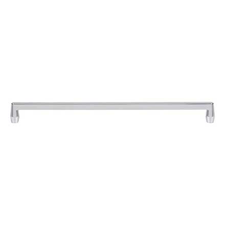 Atlas Homewares [A6056-CH] Die Cast Zinc Cabinet Pull Handle - Lannis Series - Oversized - Polished Chrome Finish - 12" C/C - 12 9/16" L