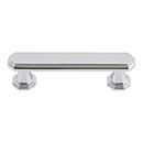 Atlas Homewares [320-CH] Die Cast Zinc Cabinet Pull Handle - Dickinson Series - Standard Size - Polished Chrome Finish - 3" C/C - 4 3/16" L