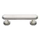 Atlas Homewares [320-PN] Die Cast Zinc Cabinet Pull Handle - Dickinson Series - Standard Size - Polished Nickel Finish - 3&quot; C/C - 4 3/16&quot; L