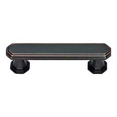 Atlas Homewares [320-VB] Die Cast Zinc Cabinet Pull Handle - Dickinson Series - Standard Size - Venetian Bronze Finish - 3&quot; C/C - 4 3/16&quot; L