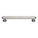 Atlas Homewares [321-BRN] Die Cast Zinc Cabinet Pull Handle - Dickinson Series - Oversized - Brushed Nickel Finish - 6 5/16&quot; C/C - 7 5/16&quot; L