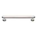 Atlas Homewares [321-PN] Die Cast Zinc Cabinet Pull Handle - Dickinson Series - Oversized - Polished Nickel Finish - 6 5/16" C/C - 7 5/16" L