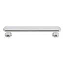 Atlas Homewares [348-CH] Die Cast Zinc Cabinet Pull Handle - Dickinson Series - Oversized - Polished Chrome Finish - 5 1/16" C/C - 5 13/16" L