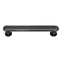 Atlas Homewares [348-VB] Die Cast Zinc Cabinet Pull Handle - Dickinson Series - Oversized - Venetian Bronze Finish - 5 1/16&quot; C/C - 5 13/16&quot; L