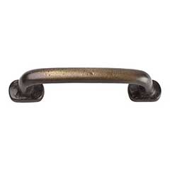 Atlas Homewares [333-ABZ] Die Cast Zinc Cabinet Pull Handle - Distressed Series - Standard Size - Antique Bronze Finish - 3&quot; C/C - 3 13/16&quot; L