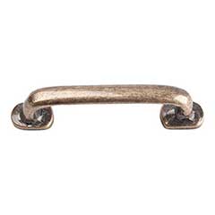 Atlas Homewares [333-CM] Die Cast Zinc Cabinet Pull Handle - Distressed Series - Standard Size - Champagne Finish - 3&quot; C/C - 3 13/16&quot; L