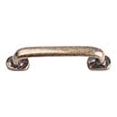 Atlas Homewares [333-CM] Die Cast Zinc Cabinet Pull Handle - Distressed Series - Standard Size - Champagne Finish - 3&quot; C/C - 3 13/16&quot; L