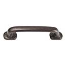 Atlas Homewares [333-ORB] Die Cast Zinc Cabinet Pull Handle - Distressed Series - Standard Size - Oil Rubbed Bronze Finish - 3&quot; C/C - 3 13/16&quot; L