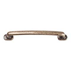 Atlas Homewares [334-CM] Die Cast Zinc Cabinet Pull Handle - Distressed Series - Oversized - Champagne Finish - 5 1/16&quot; C/C - 6&quot; L