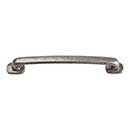 Atlas Homewares [334-P] Die Cast Zinc Cabinet Pull Handle - Distressed Series - Oversized - Pewter Finish - 5 1/16&quot; C/C - 6&quot; L