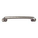 Atlas Homewares [334-P] Die Cast Zinc Cabinet Pull Handle - Distressed Series - Oversized - Pewter Finish - 5 1/16" C/C - 6" L