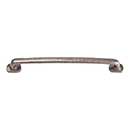 Atlas Homewares [335-P] Die Cast Zinc Cabinet Pull Handle - Distressed Series - Oversized - Pewter Finish - 6 5/16" C/C - 7 3/16" L