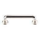 Atlas Homewares [419-PN] Die Cast Zinc Cabinet Pull Handle - Elizabeth Series - Standard Size - Polished Nickel Finish - 3 3/4&quot; C/C - 4 9/16&quot; L