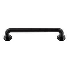 Atlas Homewares [420-BL] Die Cast Zinc Cabinet Pull Handle - Elizabeth Series - Oversized - Matte Black Finish - 5 1/16&quot; C/C - 5 7/8&quot; L