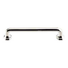 Atlas Homewares [420-BRN] Die Cast Zinc Cabinet Pull Handle - Elizabeth Series - Oversized - Brushed Nickel Finish - 5 1/16" C/C - 5 7/8" L