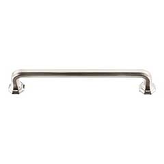 Atlas Homewares [421-BRN] Die Cast Zinc Cabinet Pull Handle - Elizabeth Series - Oversized - Brushed Nickel Finish - 6 5/16&quot; C/C - 7 1/8&quot; L