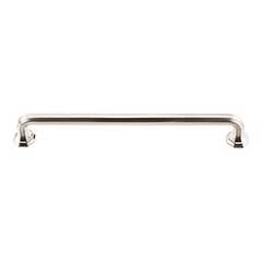 Atlas Homewares [422-BRN] Die Cast Zinc Cabinet Pull Handle - Elizabeth Series - Oversized - Brushed Nickel Finish - 7 9/16&quot; C/C - 8 3/8&quot; L