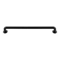 Atlas Homewares [423-BL] Die Cast Zinc Cabinet Pull Handle - Elizabeth Series - Oversized - Matte Black Finish - 8 13/16&quot; C/C - 9 5/8&quot; L