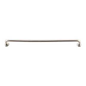 Atlas Homewares [424-BRN] Die Cast Zinc Cabinet Pull Handle - Elizabeth Series - Oversized - Brushed Nickel Finish - 12" C/C - 12 13/16" L