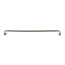 Atlas Homewares [424-BRN] Die Cast Zinc Cabinet Pull Handle - Elizabeth Series - Oversized - Brushed Nickel Finish - 12&quot; C/C - 12 13/16&quot; L