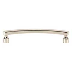 Atlas Homewares [A681-PN] Die Cast Zinc Cabinet Pull Handle - Lennox Series - Oversized - Polished Nickel Finish - 5 1/16" C/C -  5 9/16" L