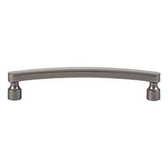 Atlas Homewares [A681-SL] Die Cast Zinc Cabinet Pull Handle - Lennox Series - Oversized - Slate Finish - 5 1/16&quot; C/C -  5 9/16&quot; L