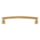 Atlas Homewares [A681-WB] Die Cast Zinc Cabinet Pull Handle - Lennox Series - Oversized - Warm Brass Finish - 5 1/16&quot; C/C -  5 9/16&quot; L