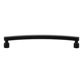Atlas Homewares [A682-BL] Die Cast Zinc Cabinet Pull Handle - Lennox Series - Oversized - Matte Black Finish - 6 5/16" C/C - 6 13/16" L