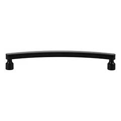 Atlas Homewares [A682-BL] Die Cast Zinc Cabinet Pull Handle - Lennox Series - Oversized - Matte Black Finish - 6 5/16" C/C -  6 13/16" L