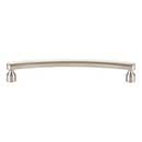 Atlas Homewares [A682-BRN] Die Cast Zinc Cabinet Pull Handle - Lennox Series - Oversized - Brushed Nickel Finish - 6 5/16&quot; C/C -  6 13/16&quot; L