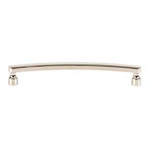 Atlas Homewares [A682-PN] Die Cast Zinc Cabinet Pull Handle - Lennox Series - Oversized - Polished Nickel Finish - 6 5/16" C/C - 6 13/16" L