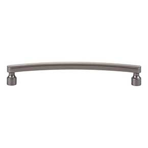 Atlas Homewares [A682-SL] Die Cast Zinc Cabinet Pull Handle - Lennox Series - Oversized - Slate Finish - 6 5/16" C/C - 6 13/16" L