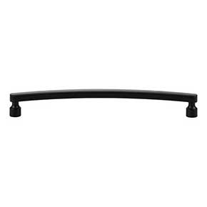 Atlas Homewares [A683-BL] Die Cast Zinc Cabinet Pull Handle - Lennox Series - Oversized - Matte Black Finish - 7 9/16" C/C - 8 1/16" L