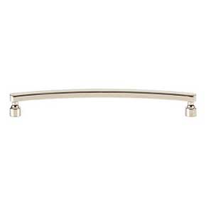 Atlas Homewares [A683-PN] Die Cast Zinc Cabinet Pull Handle - Lennox Series - Oversized - Polished Nickel Finish - 7 9/16" C/C - 8 1/16" L