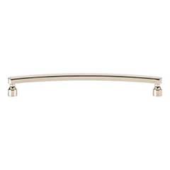 Atlas Homewares [A683-PN] Die Cast Zinc Cabinet Pull Handle - Lennox Series - Oversized - Polished Nickel Finish - 7 9/16" C/C -  8 1/16" L